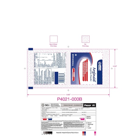 Nestle Nestle Arginaid Cherry Arginine Powder 0.32 oz. Packets, PK56 10043900359844